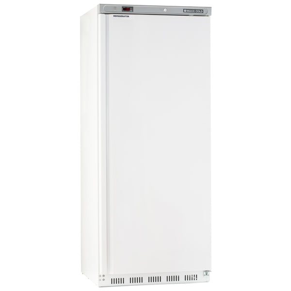 MXX-23RHC Maxx Cold Single Door Economy Reach-In Refrigerator, 23 cu. ft. Storage Capacity, in White
