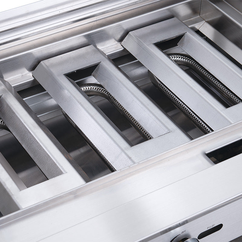 Chef AAA - TCCB36 Commercial 36 in. Countertop Charbroiler