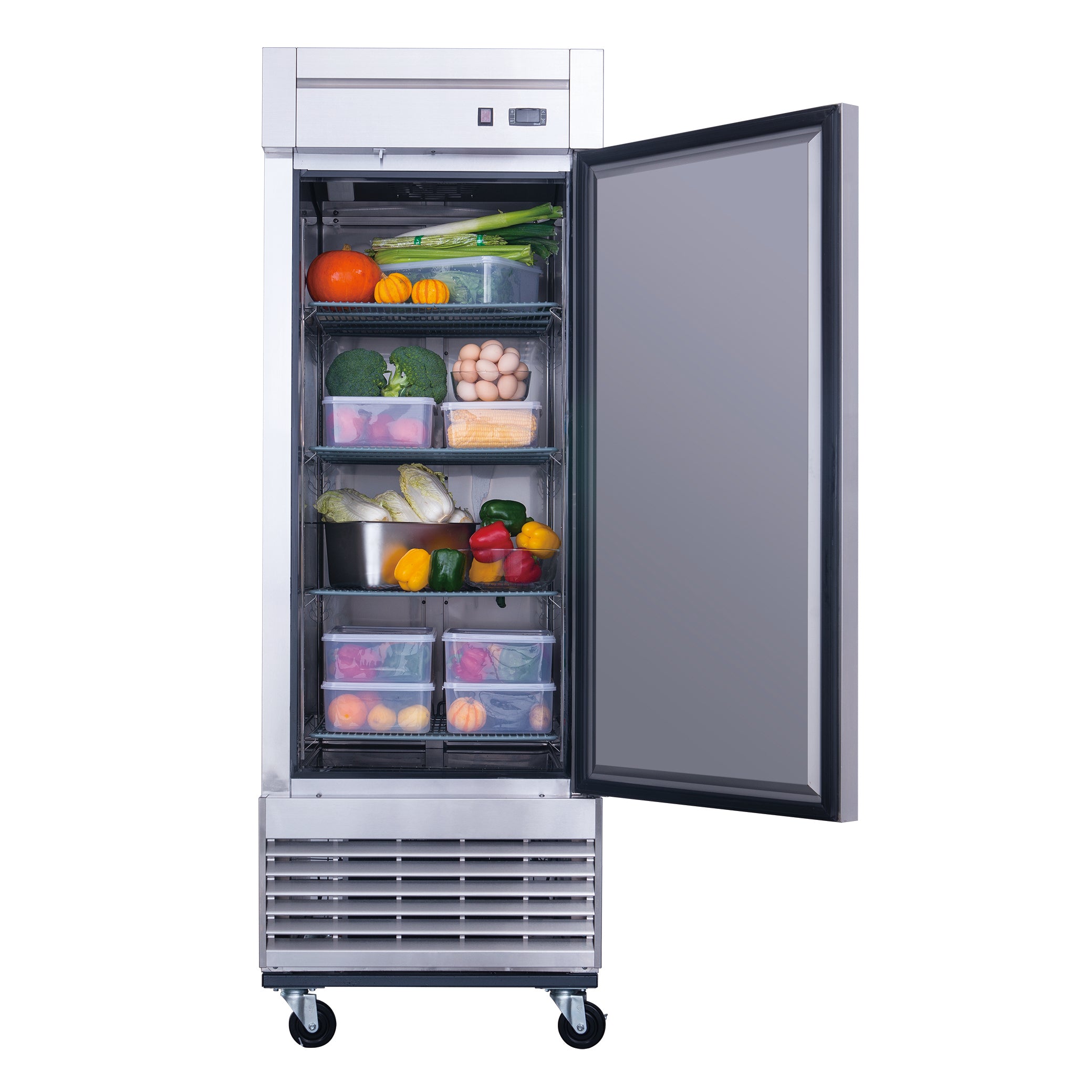 Chef AAA -T28R, Commercial 27" Reach-In Refrigerator Solid 1 Door 17.7 cu.ft.