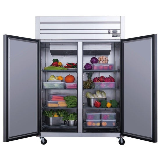 Chef AAA - T55AR Commercial 55" 2 Solid Door Reach-In Refrigerator Stainless Steel 40.74 cu.ft.
