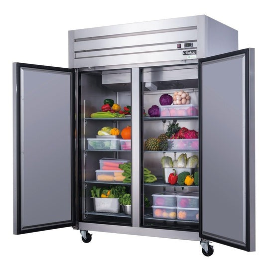 Chef AAA - T55AR Commercial 55" 2 Solid Door Reach-In Refrigerator Stainless Steel 40.74 cu.ft.