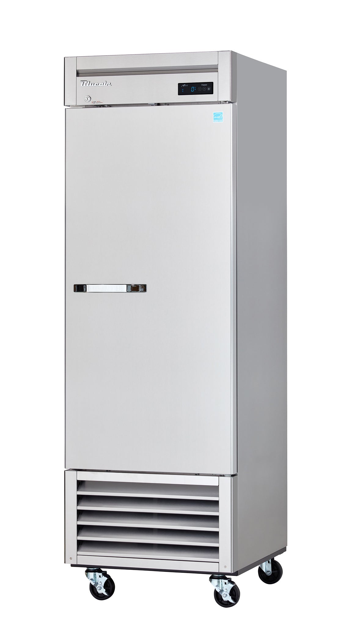 Blue Air - BSF23-HC, 1 Solid Door Stainless Freezer, Bottom-Mount Compressor, R-290 Refrigerant
