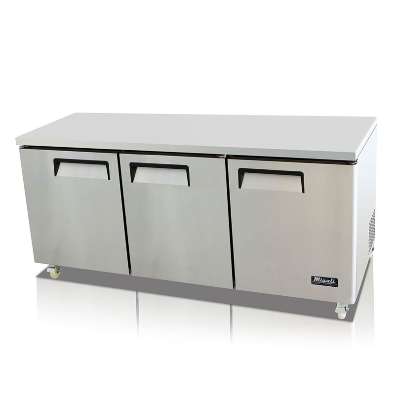 72 Inch Undercounter Worktop Refrigerator C-U72R-HC