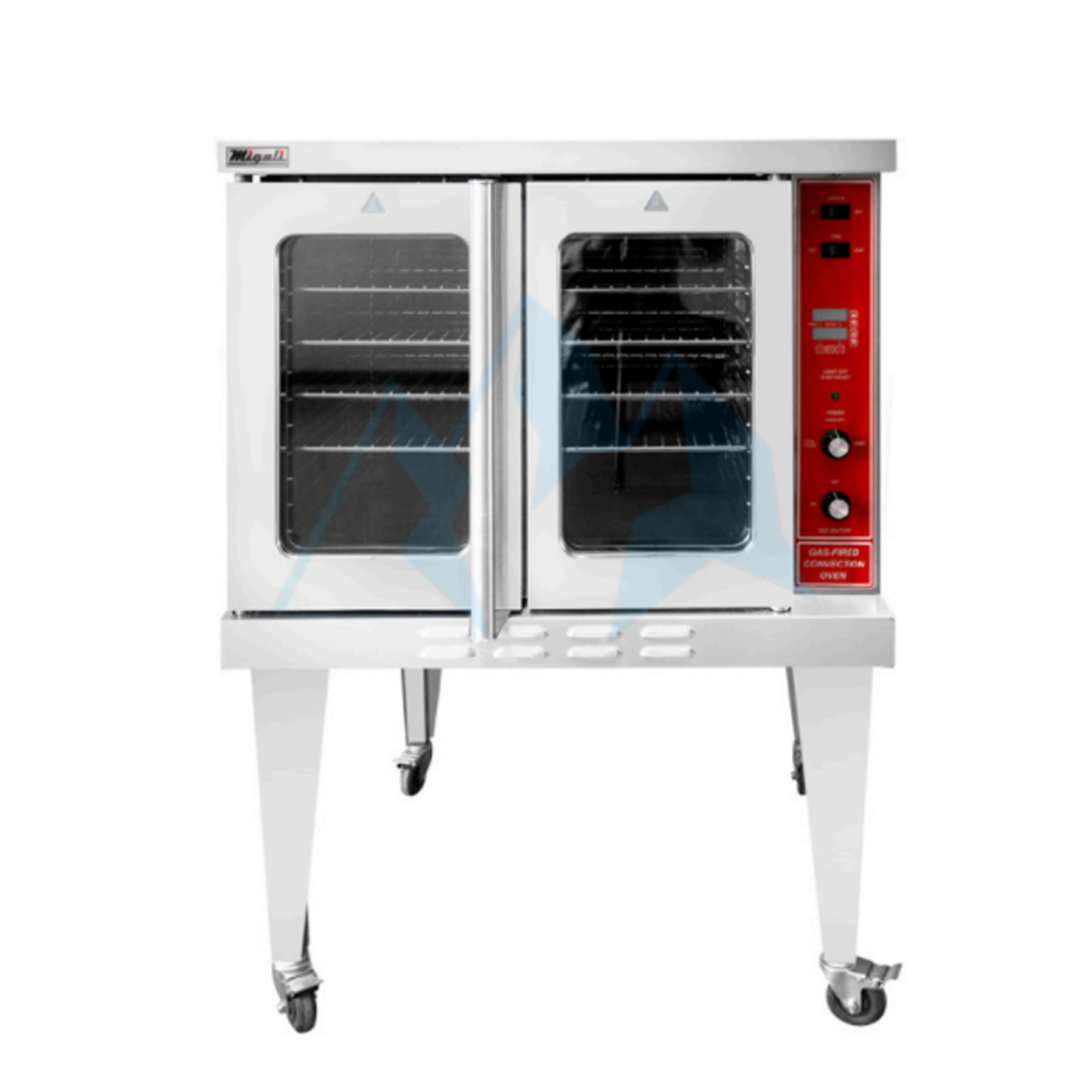 Migali - C-C01-NG, Commercial 38" Single Convection Oven Natural Gas BTU’s 46,000