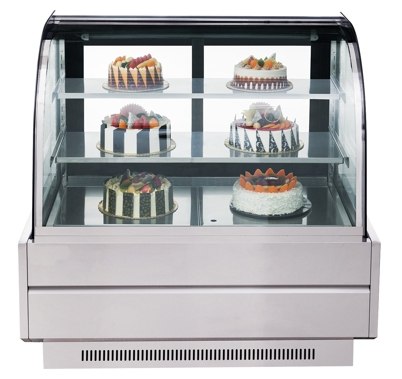 Chef AAA - CV-90, Commercial 36" Display Case Refrigerator Showcase (3 Feet) Pastry Bakery