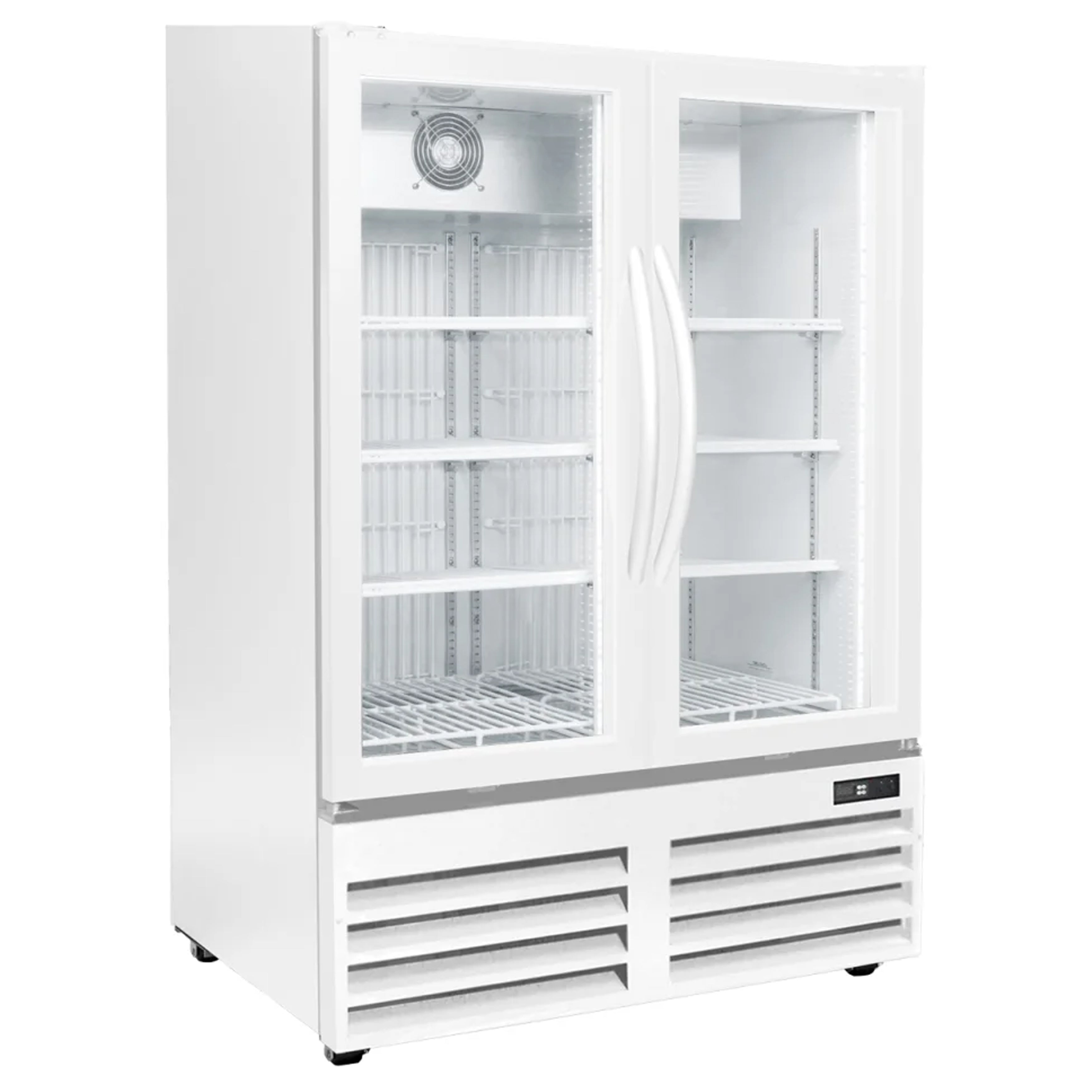 Excellence Industries - GDF-15 36" Commercial 2 Glass Door Merchandiser Refrigerator 14.1 cu.ft.