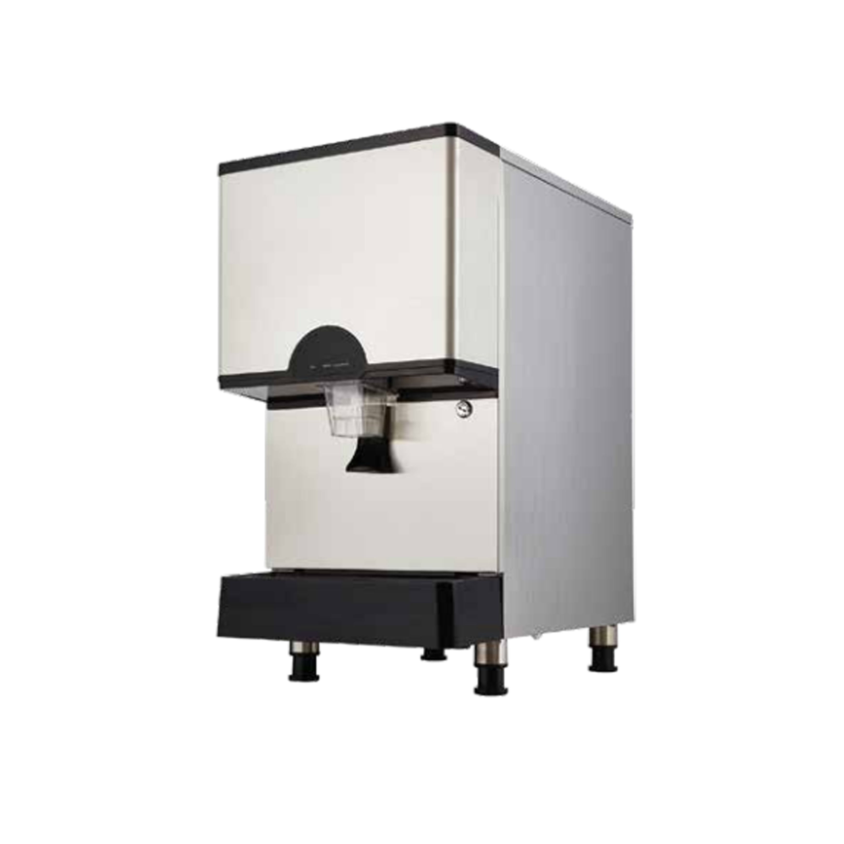 Icetro - ID-0300-AN, Commercial Air Cooled ice and Water Dispenser Nugget Ice Maker 282lbs