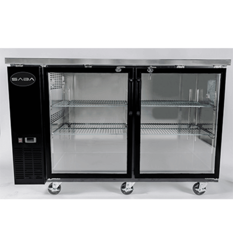 Saba - SBB-24-48G Commercial 48" Back Bar Refrigerator Cooler 11.8 cu. Ft