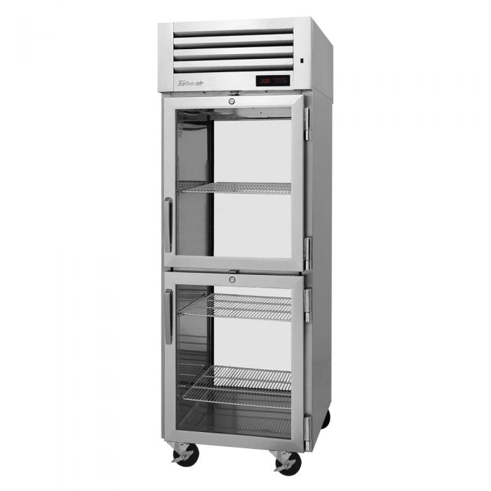 Turbo Air - PRO-26-2H2-G-PT, Commercial 28" Heated Cabinet PRO Series Pass-thru 1 Section 26.2 cu.ft.