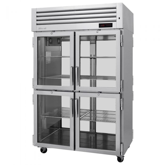 Turbo Air - PRO-50-4H-G-PT, Commercial 51" Heated Cabinet PRO Series Pass-thru 2 Section 48.7 cu.ft.