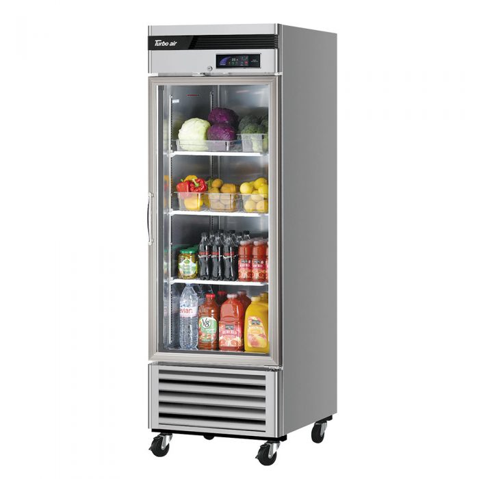 Turbo Air - TSR-23GSD-N6, Commercial 27" Reach-in Refrigerator Super Deluxe 1 Section 20 cu.ft.