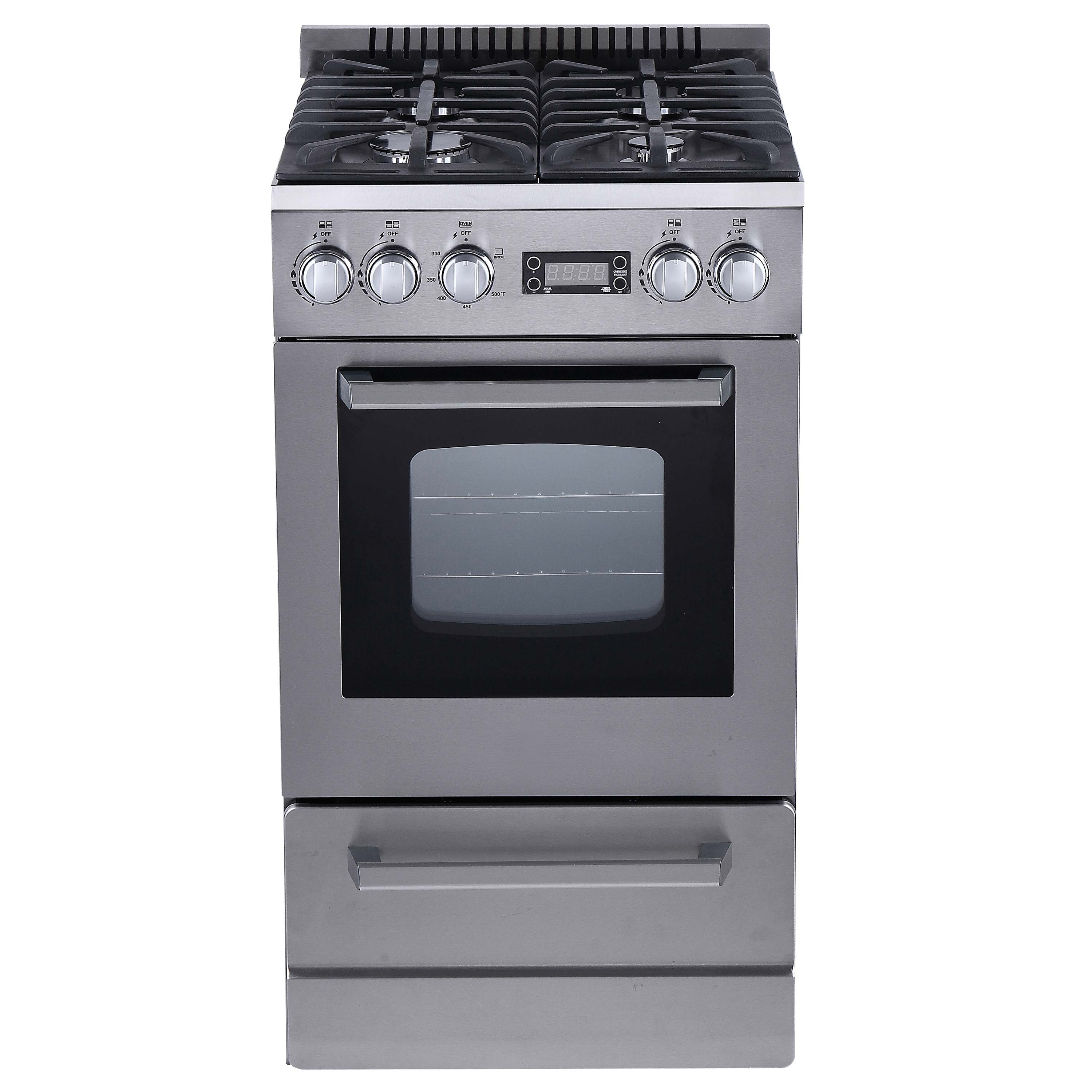 Avanti - DGR20P3S, Avanti ELITE Series 20" Gas Range Oven, in Stainless Steel