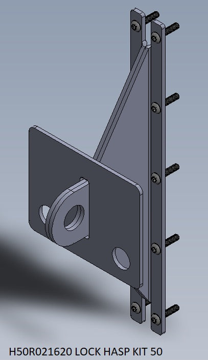 Turbo Air - H50R021620, Lock Hasp Kit, for PRO-50 series