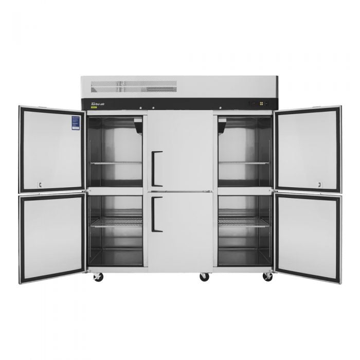 Turbo Air - M3R72-6-N, Commercial 77" Reach-In Refrigerator M3 Series 65.6 cu.ft.3 Section