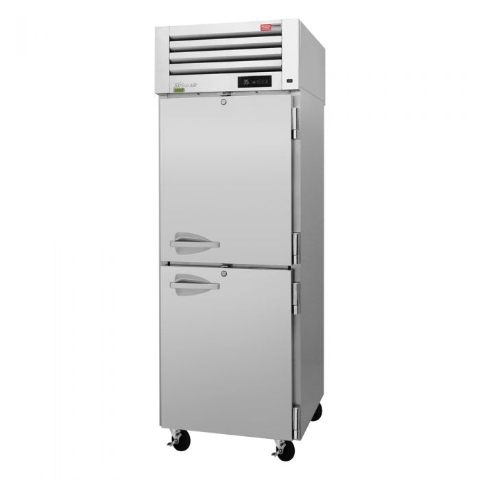 Turbo Air - PRO-26-2R-PT-N, Commercial 28" Reach-in pass-thru Refrigerator PRO Series 26.27 cu.ft. 1 section