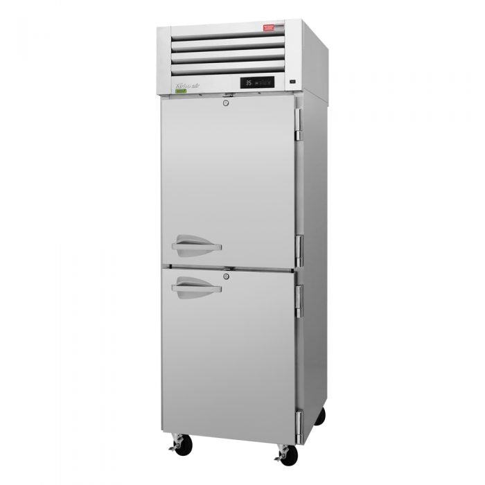 Turbo Air - PRO-26-2R-PT-N, Commercial 28" Reach-in pass-thru Refrigerator PRO Series 26.27 cu.ft. 1 section