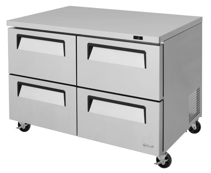 Turbo Air - TUF-48SD-D4-N, 4 Drawers Undercounter Freezer