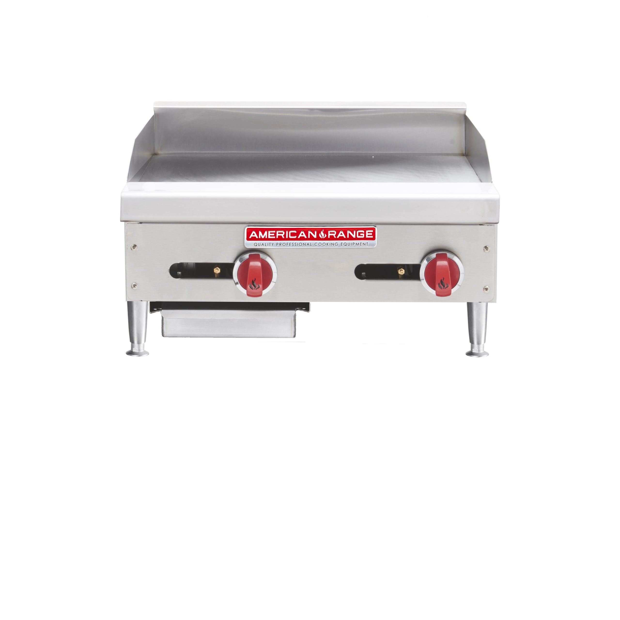 American Range AEMG24 24" Gas Griddle w/ Manual Controls - 3/4" Steel Plate , Natural Gas