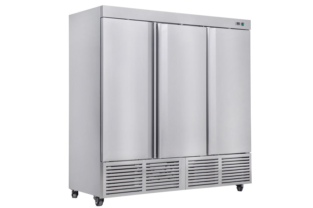 NAFCOOL - MBF8508GR 63.0 cu. ft. 3 Door Reach In Refrigerator