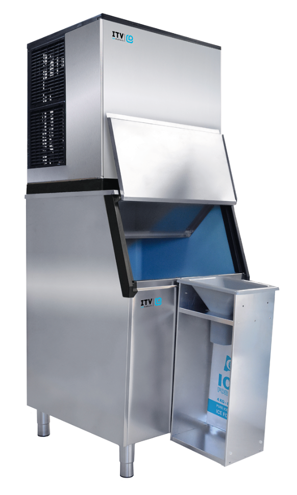 ITV - IBK-1, Ice Bagging Machine For ITV Ice Makers 8.8 lbs.