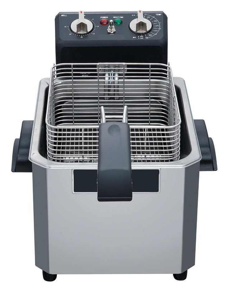 Chef AAA - TCF15E, 15lb One Basket Electric Countertop Deep Fryer