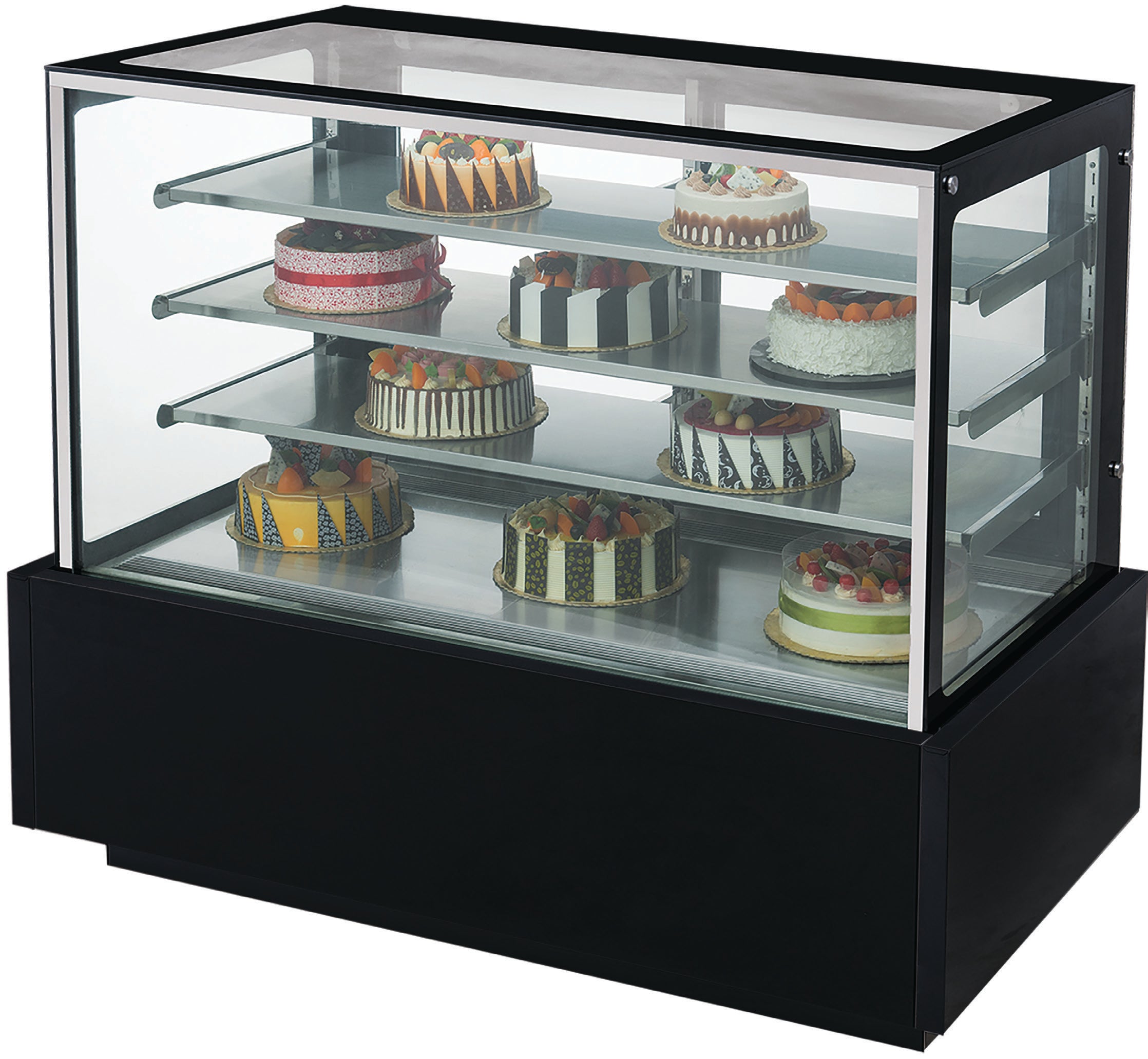 Chef AAA - TDM36R, 36" Straight Glass Bakery Case
