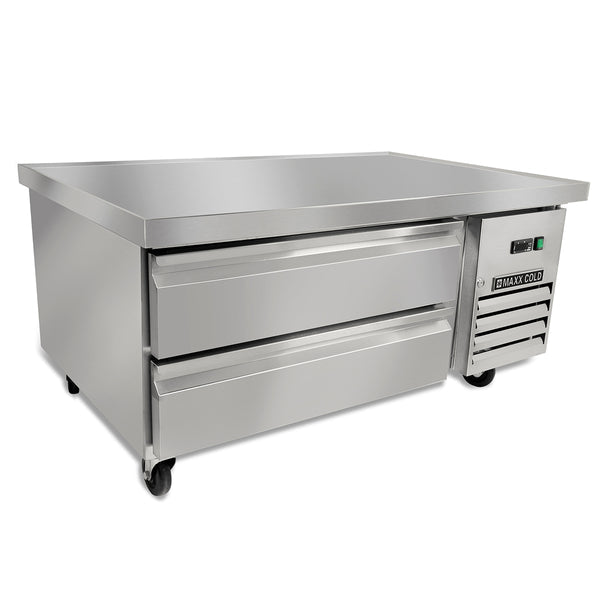 MXCB48HC Maxx Cold Two-Drawer Refrigerated Chef Base, 6.5 cu. ft. Storage Capacity, in Stainless Steel