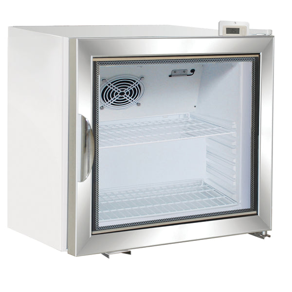 MXM1-2RHC Maxx Cold Merchandiser Refrigerator, Countertop, 2.1 cu. ft. Storage Capacity, in White