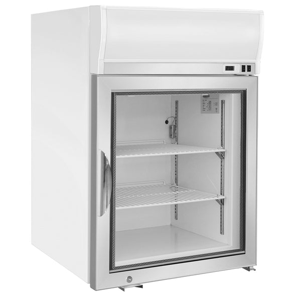 MXM1-4FHC Maxx Cold Merchandiser Freezer, Countertop, 4.2 cu. ft. Storage Capacity, in White