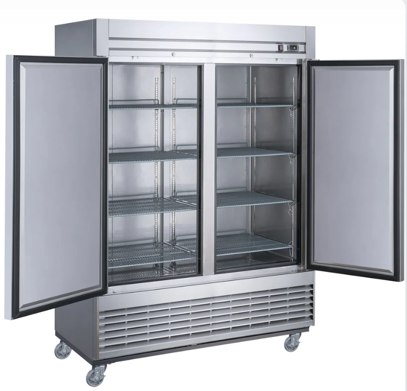 Chef AAA - SD1.9L3-HC, Commercial 79 3 Glass Door Merchandiser Freezer