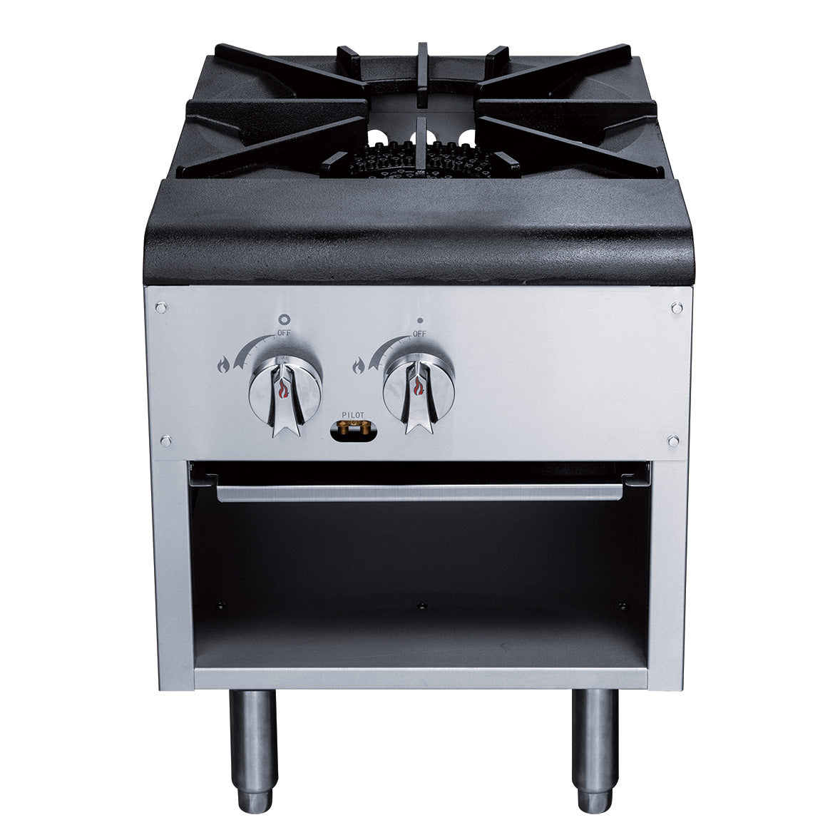 Chef AAA - TCSPA1 Commercial 1 Burner Stock Pot Range