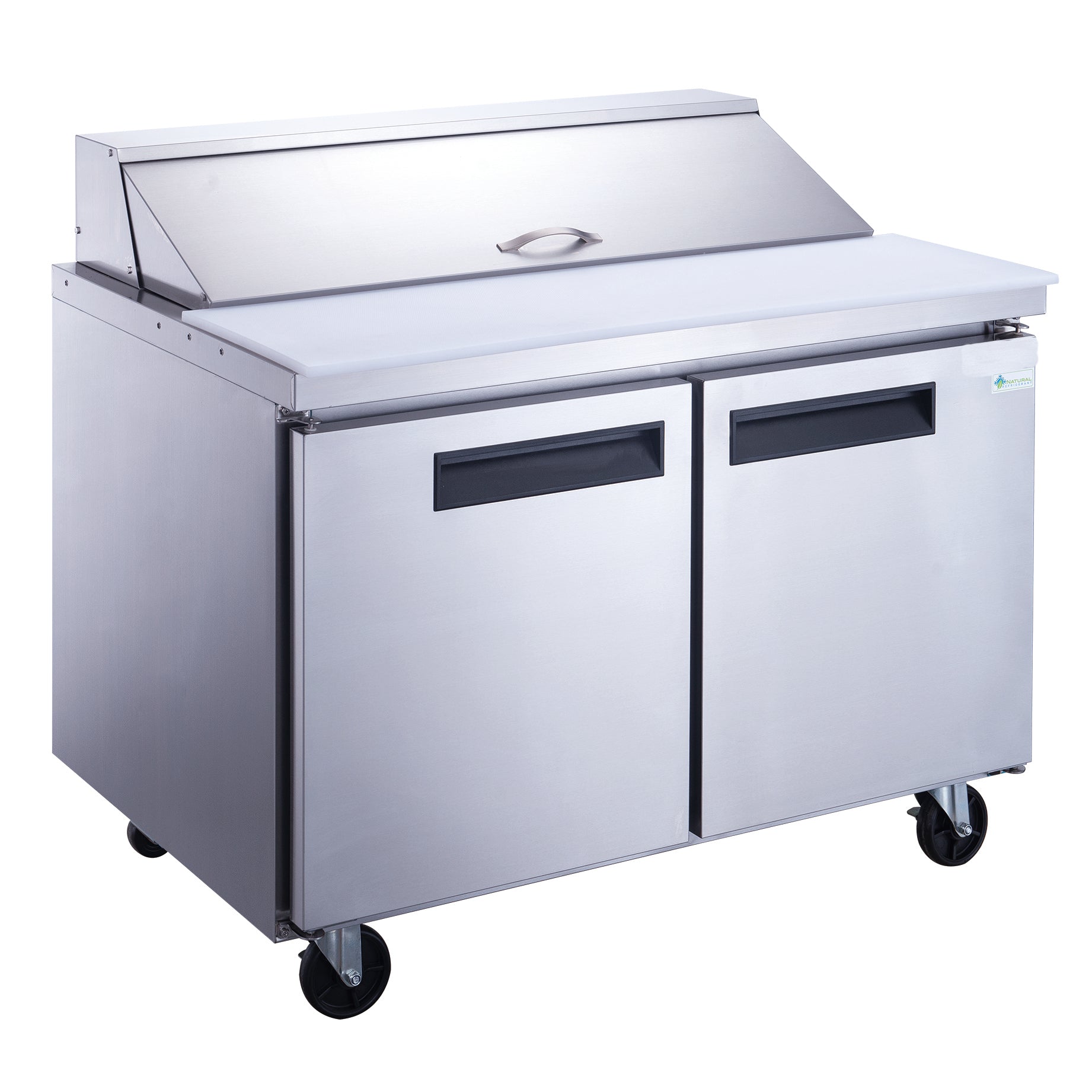 Chef AAA - TSP48, Commercial 48" 12 Pan Salad Sandwich Food Prep Table Refrigerator 11.4cu.ft.