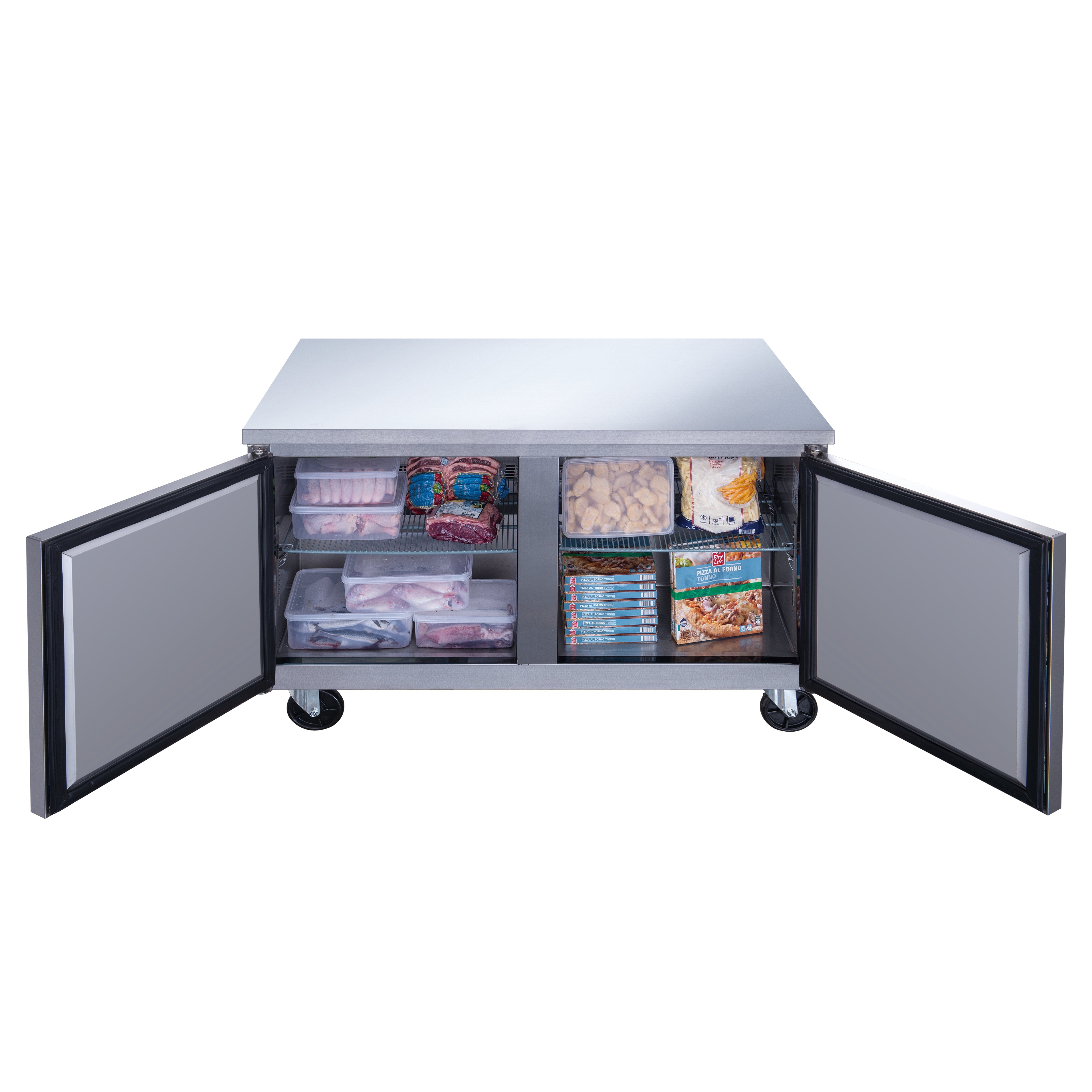 Chef AAA - TUC48F, Commercial 48" Undercounter Worktop Freezer 12.2cu.ft. NSF