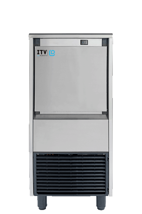 ITV - DELTA NG 80 R290 A, Commercial Delta Gourmet Cubers Ice Maker Self-Contained Ice Cube Machine 77lbs