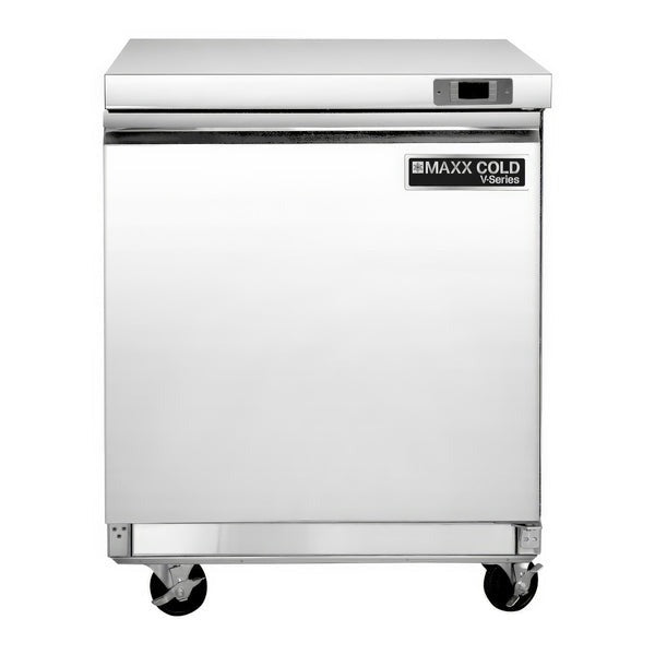 Maxx Cold - MVR29UHC V-Series 1 Door Undercounter Refrigerator, in Stainless Steel