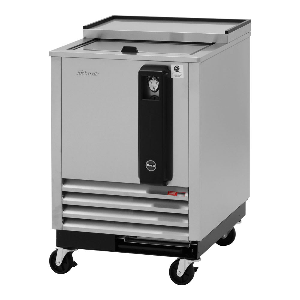 Turbo Air TBC-24SD-N6 24" Forced Air Bottle Cooler - Holds (120) 12 oz Bottles, 115v