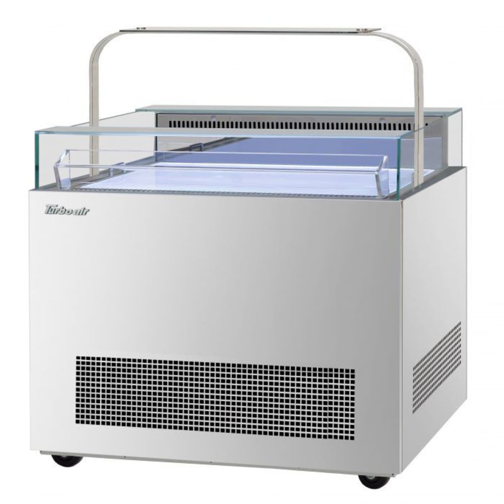 Turbo Air TOS-40NN-D-S 40 1/4" Horizontal Open Air Cooler w/ (1) Level, 115v