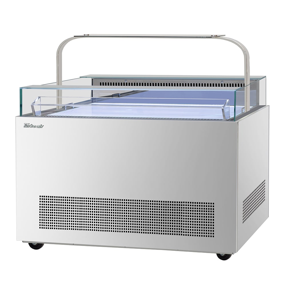 Turbo Air TOS-50NN-D-S 50 1/4" Horizontal Open Air Cooler w/ (1) Level, 115v