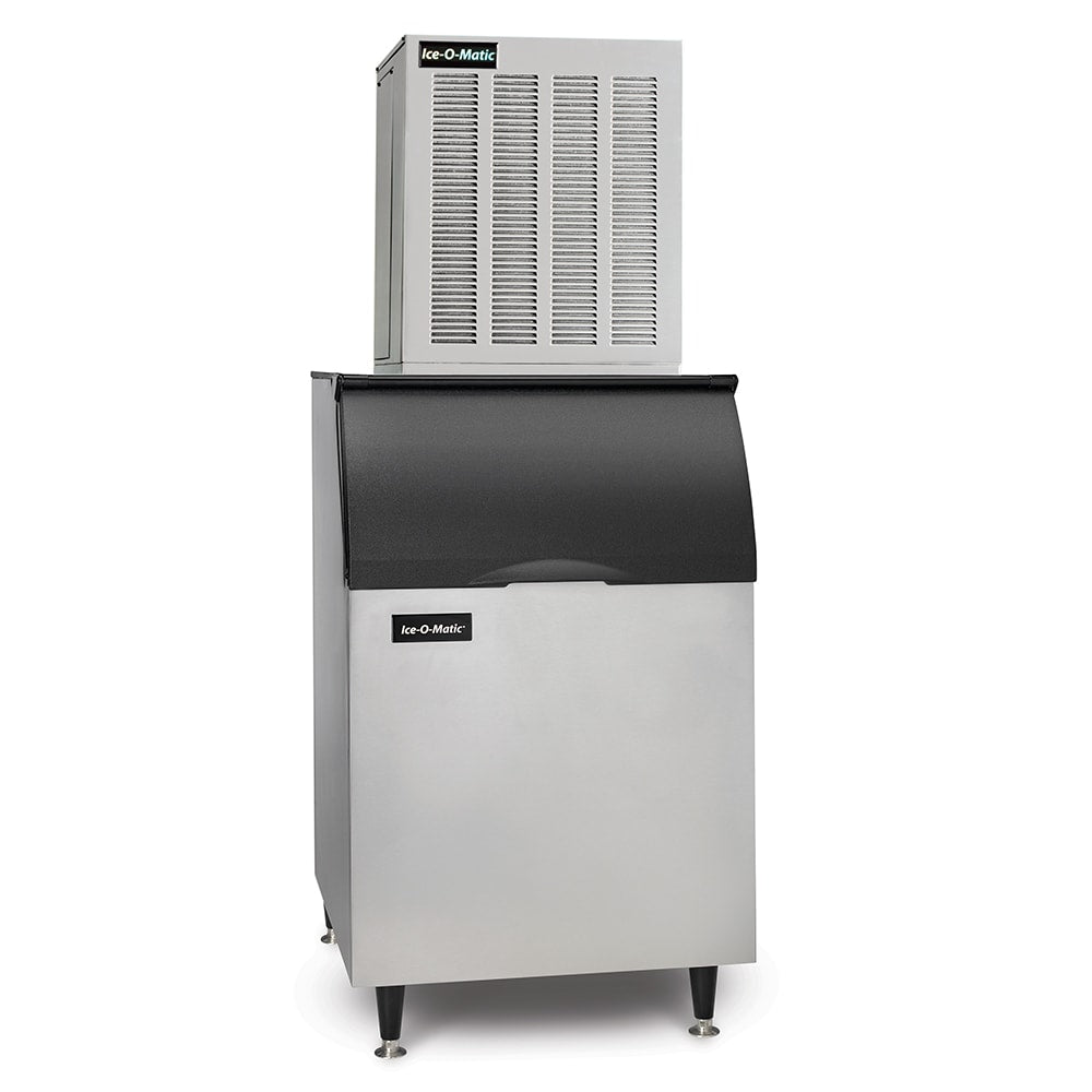 Ice-O-Matic MFI0500A/B55PS 540 lb Flake Ice Maker w/ Bin - 510 lb Storage, Air Cooled, 115v