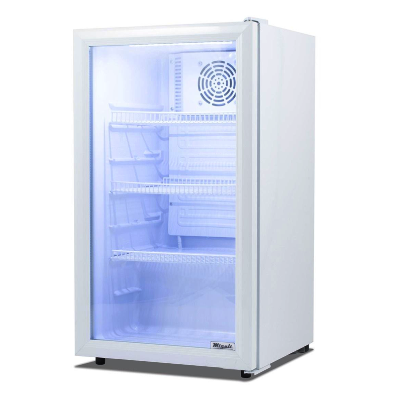 4 Cubic Feet Glass Door Merchandiser Refrigerator C-04RM