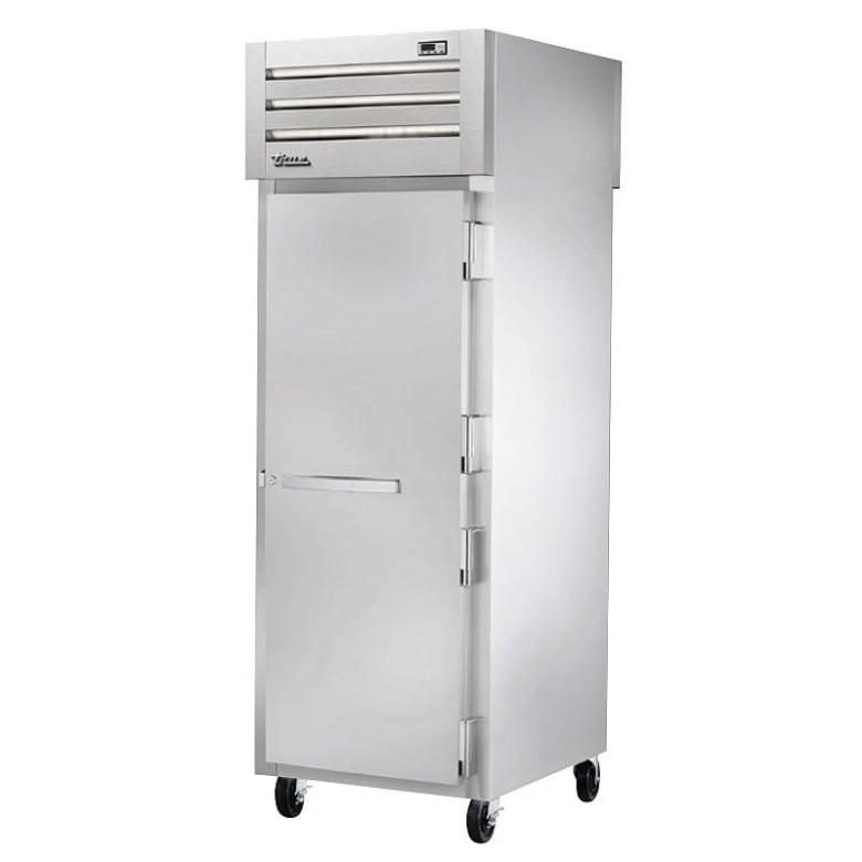 True STR1HPT-1S-1S Full Height Insulated Mobile Heated Cabinet w/ (3) Pan Capacity, 208-230v/1ph