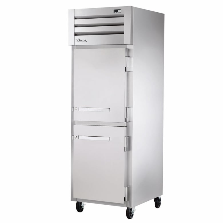 True STR1R-2HS-HC 27 1/2" One Section Reach In Refrigerator, (2) Right Hinge Solid Doors, 115v