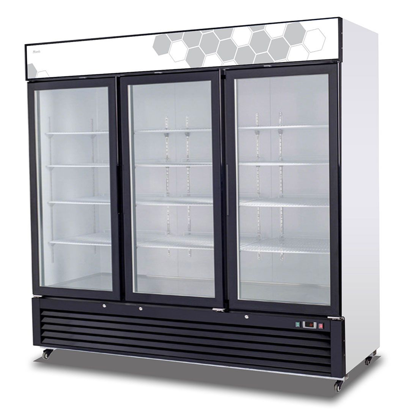 72 Cubic Feet Glass Door Merchandiser Freezer C-72FM-HC