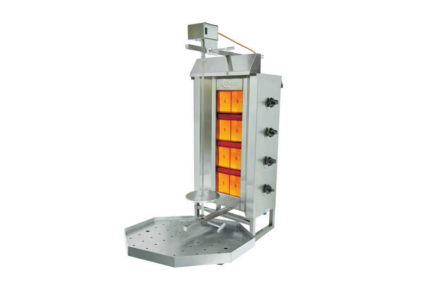 Axis - AX-VB4, 4 Burner Vertical Broiler