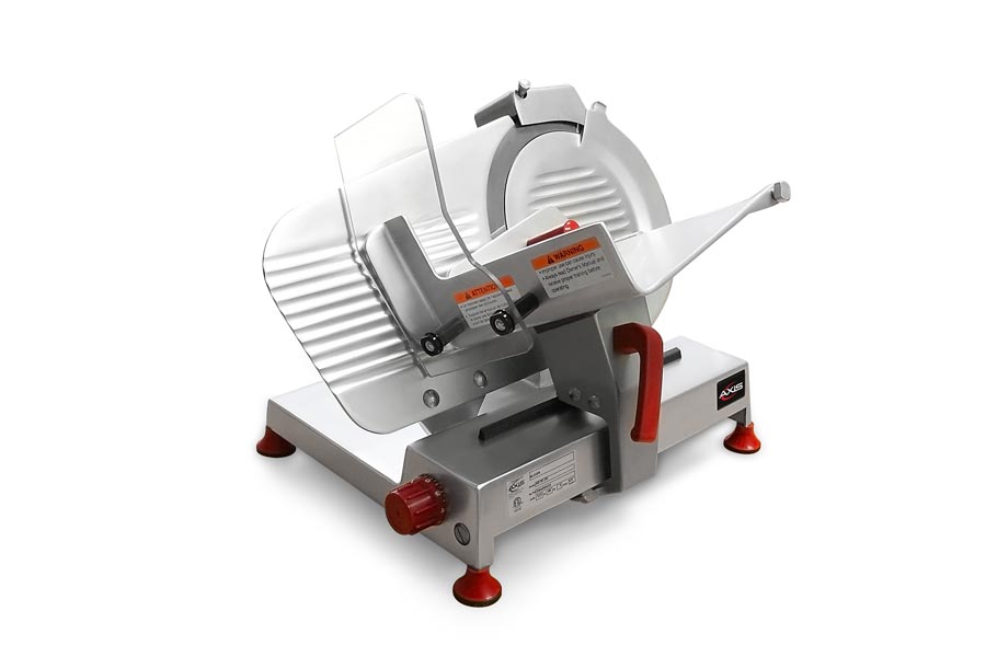 Axis -  AX-S10U Ultra, 10" Slicer – V-belt with Built-in sharpener