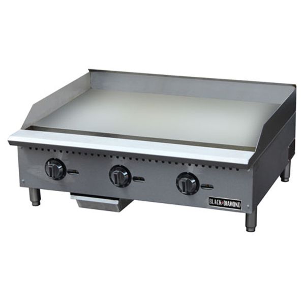 Black Diamond - BDCTG-36T, T-Static Gas Griddle 36" 90K