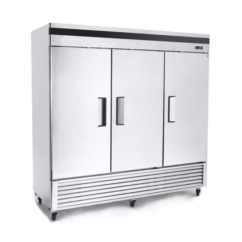 3 Door Stainless Steel Freezer C-3FB