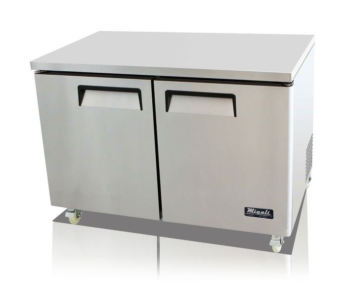 Migali - C-U48R-HC, 48″ Undercounter Work Top Refrigerator 12 cu. ft.
