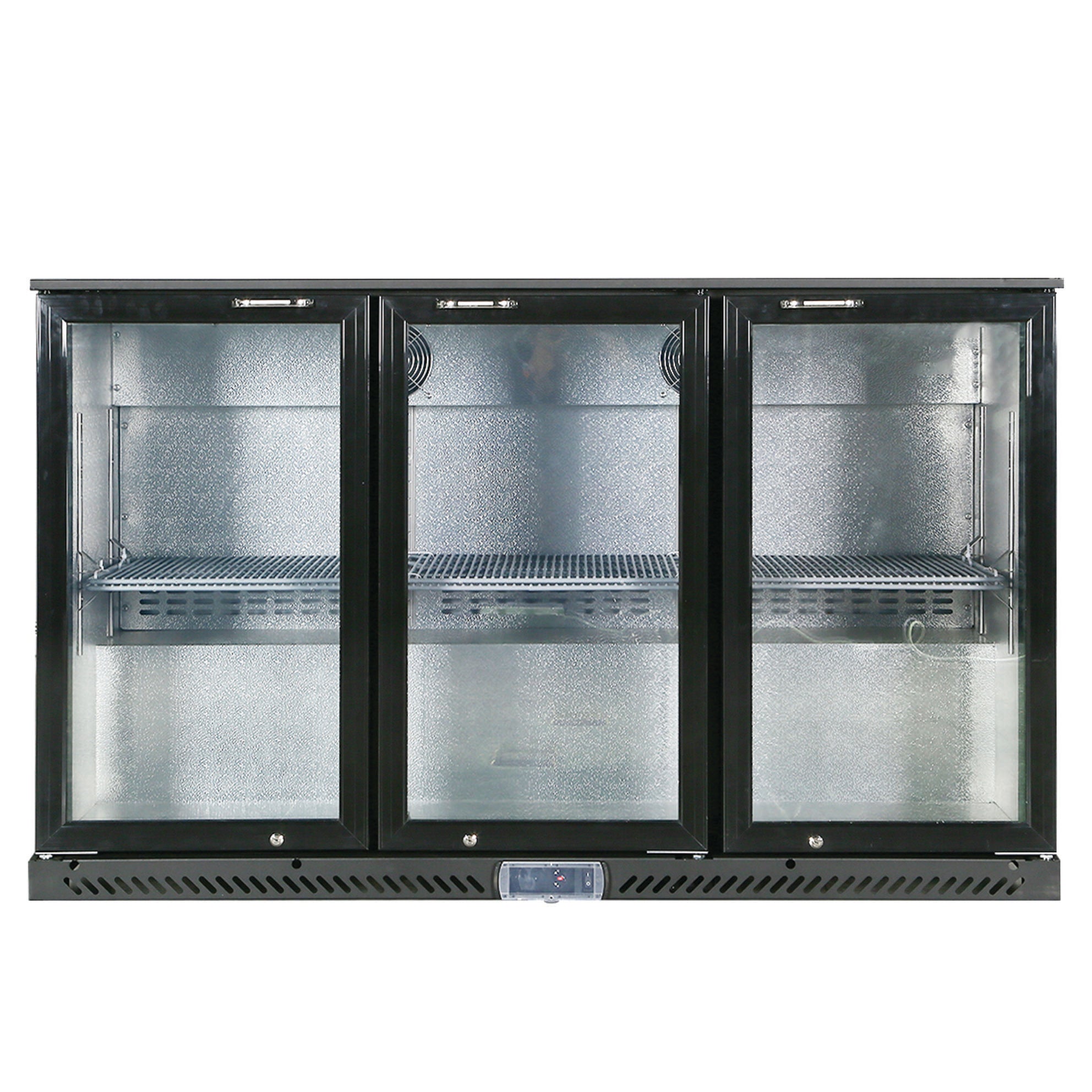 Chef AAA - BC-350, Commercial 53" Glass Door Back Bar Refrigerator 9 cu.ft capacity