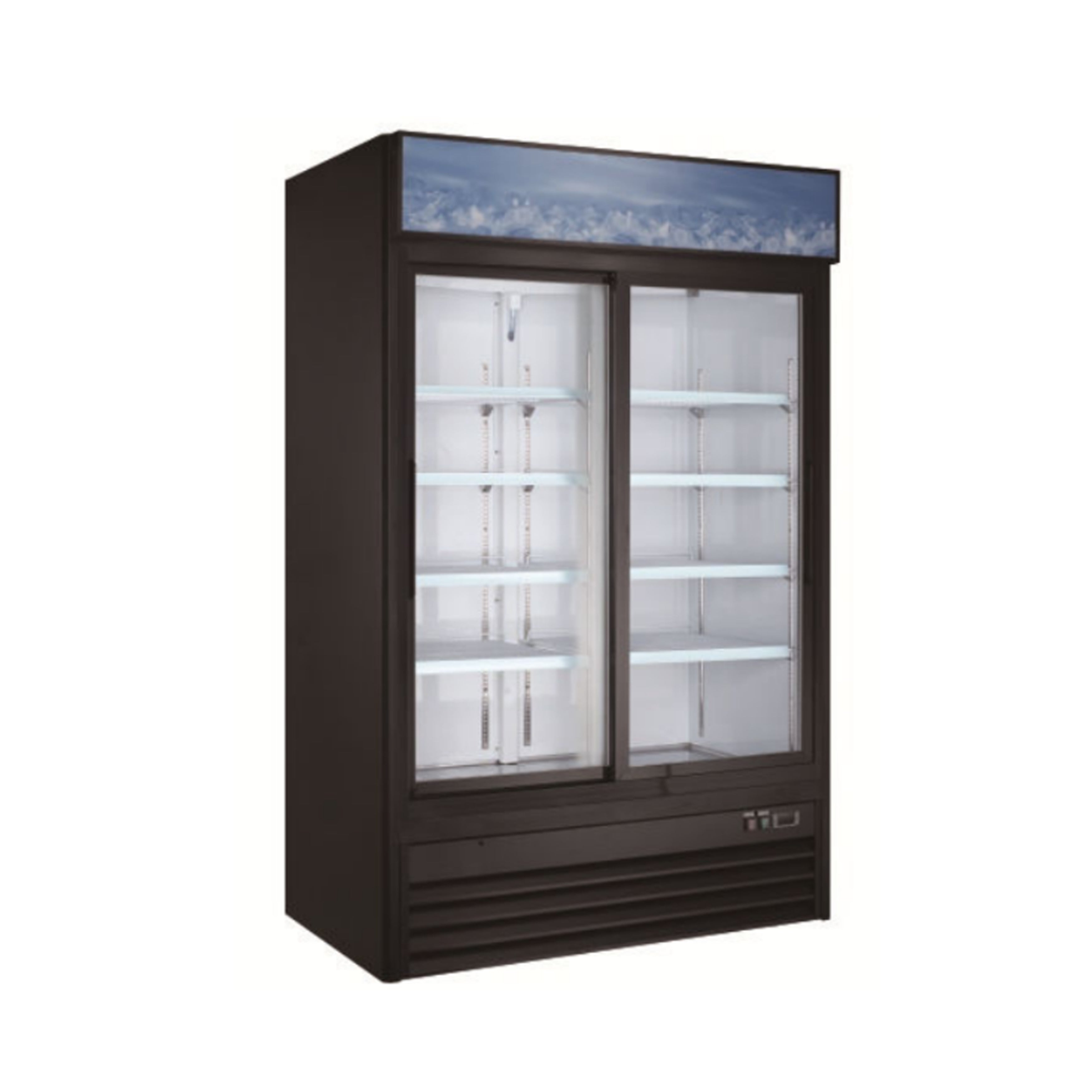 Chef AAA - SG1.9L3-HC,  Commercial 79" 3 Glass Door Merchandiser Refrigerator 52cu.ft.
